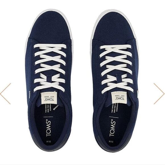 TOMS Navy Canvas size 12 - Picture 1 of 7